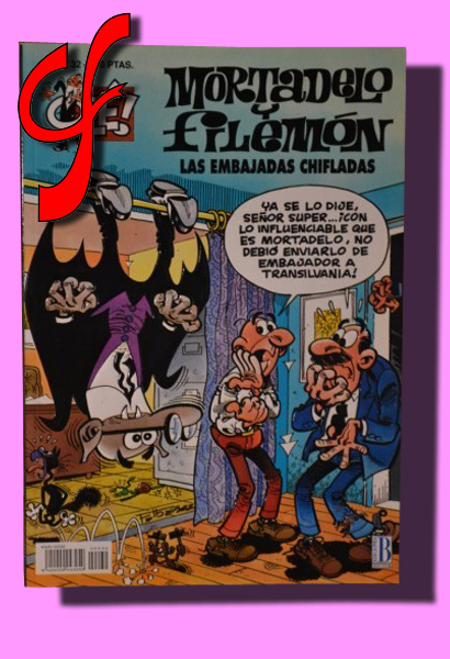 MORTADELO Y FILEMN. Las embajadas chifladas. N 32 Coleccin Ol